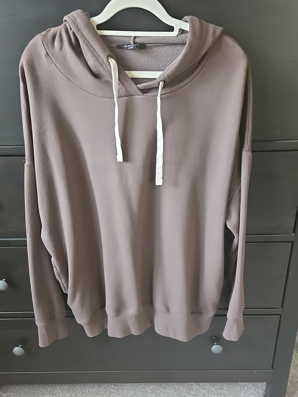 Buffalo David Bitton Men's Hooded Crewneck Sweater -  Brown